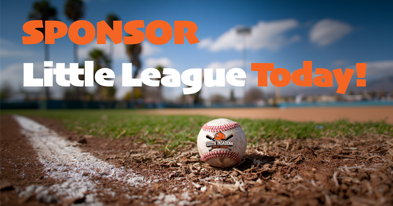 Sponsor Little League Today!